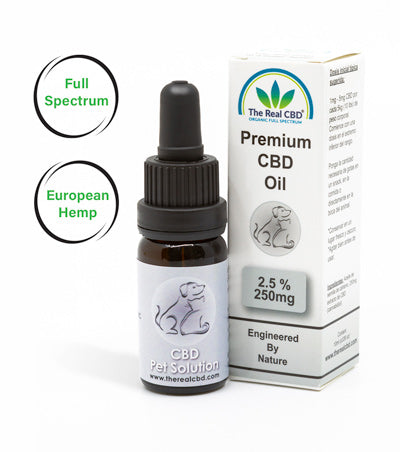 2.5% CBD para mascotas The Real CBD | NaturaPoint