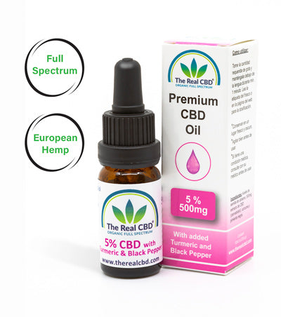 Aceite CBD 5% (200 mg) – The Real CBD