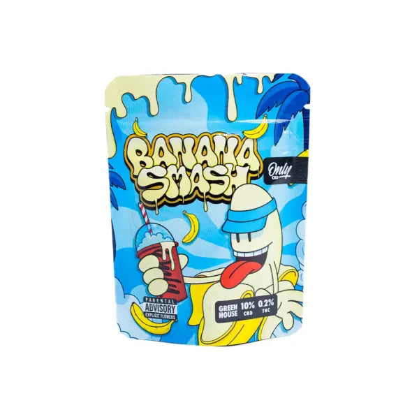OnlyCBDFans Banana Smash CBD – Flores Greenhouse (≤10% CBD | <0,3% THC) – 1g / 3,5g / 5g / 25g / 50g / 100g