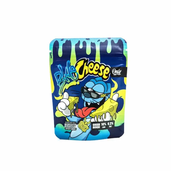 OnlyCBDFans Blue Cheese CBD – Flores Greenhouse (≤10% CBD | <0,2% THC) – 1g / 3,5g / 5g / 10g / 25g / 50g / 100g