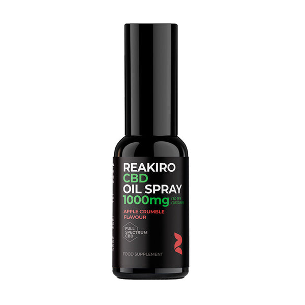 Reakiro Spray CBD 1000 mg Sabor Apple Crumble & Custard Espectro completo (30 ml) | NaturaPoint