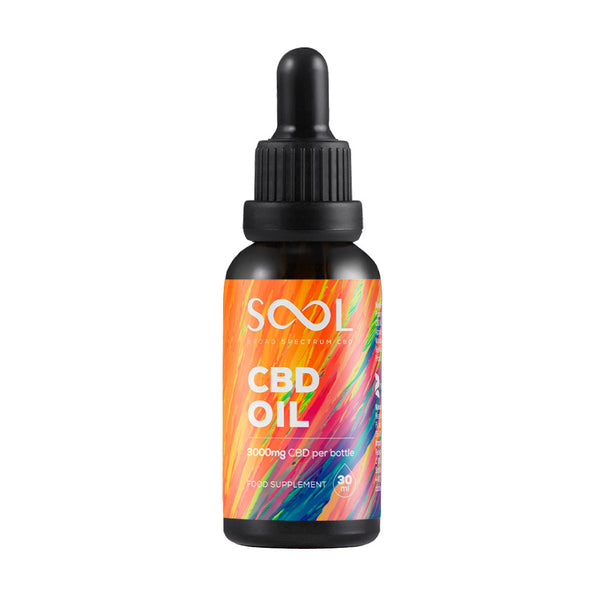 SOOL Aceite CBD 3000 mg Espectro amplio (30 ml) | NaturaPoint