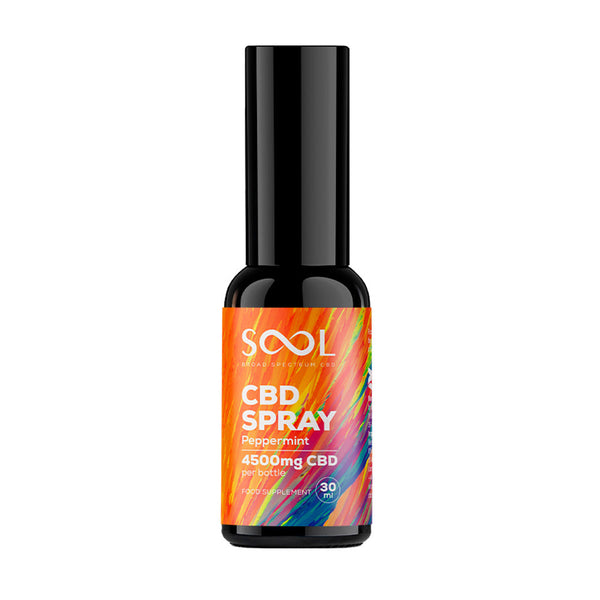 SOOL Spray CBD 4500 mg Espectro amplio (30 ml) Sabor peppermint | NaturaPoint