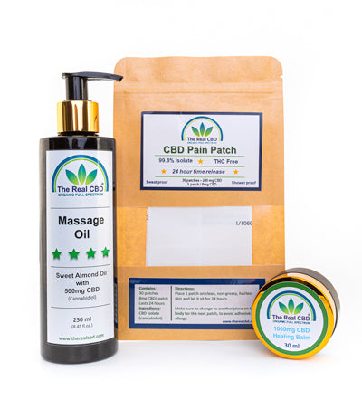 Pack CBD masaje The Real CBD | NaturaPoint