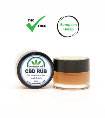 The Real CBD CBD Rub – Bálsamo tópico en tarro | Uso externo | NaturaPoint