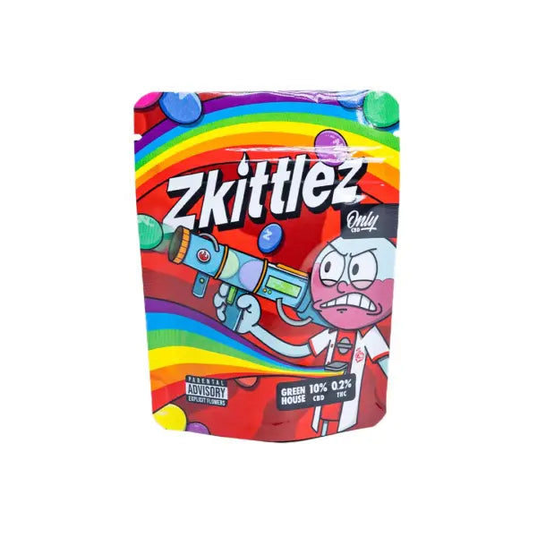 OnlyCBDFans Zkittlez CBD – Flores Greenhouse (≤10% CBD | <0,3% THC) – 1g / 3,5g / 5g / 25g / 50g / 100g